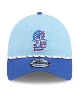 New Era Men's Light Blue/Blue Seattle Mariners 2025 Fourth of July 9TWENTY Adjustable Hat