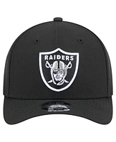 New Era Men's Black Las Vegas Raiders Team Collection 9FORTY M-Crown Adjustable Hat
