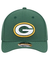 New Era Men's Green Green Bay Packers Team Collection 9FORTY M-Crown Adjustable Hat