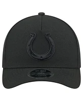 New Era Men's Black Indianapolis Colts Team Collection 9FORTY M-Crown A-Frame Adjustable Hat
