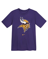 Nike Preschool Purple Minnesota Vikings Primary Logo Legend Performance T-Shirt
