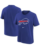 Nike Big Boys and Girls Royal Buffalo Bills Primary Logo Legend T-Shirt