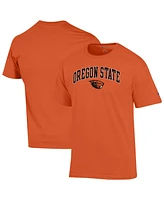 Champion Men's Orange Oregon State Beavers Arched Logo T-Shirt
