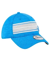 New Era Men's Blue Detroit Lions Stripes 39THIRTY Flex Hat