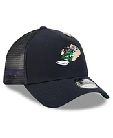 New Era Men's Navy Boston Red Sox 2025 Big League Chew A-Frame 9FORTY Adjustable Trucker Hat