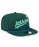 New Era Men's Green Athletics 2025 Big League Chew Golfer Snapback Hat