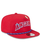 New Era Men's Red Los Angeles Angels 2025 Big League Chew Golfer Snapback Hat