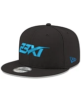 New Era Men's Black 23XI Racing Adelante Juntos Mexico City Race 9FIFTY Snapback Hat