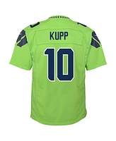 Nike Big Boys and Girls Cooper Kupp Neon Green Seattle Seahawks Alternate Game Jersey