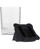 Indigo Falls Kansas Jayhawks 10oz. Ice Wedge Glass