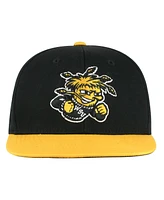 Top of the World Big Boys and Girls Black Wichita State Shockers Victory Maverick Snapback Hat