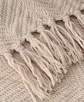 Battilo Herringbone Chenille Knit Throw, 60"x 80"