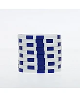 We Games 8 Stripe Clay Poker Chips, 11.5 Gram, Set of 25