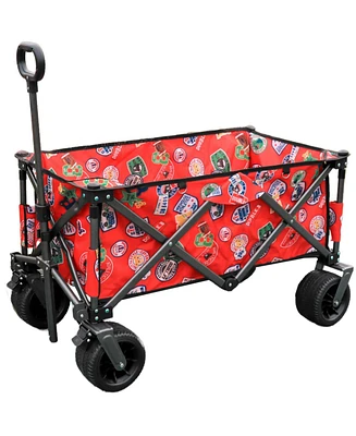 Streamdale FurnitureFolding Garden Cart Wagon - Red