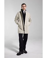 Stutterheim Men's Stockholm Lightweight Zip Matte Raincoat