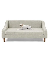 Elevated Dog Sofa Bed - Beige
