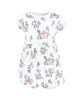 Hudson Baby Infant and Toddler Girls Cotton Dresses