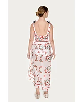Jessie Zhao New York Women's Beach Sarong Wrap - Day Garden