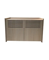 Modern Wooden Cat House/Litter Box Enclosure