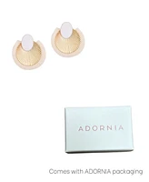 Adornia Gold Statement Mixed Material Darla Earrings
