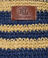 Lauren Ralph Lauren Stripe Crochet Bucket Hat