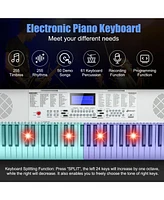 Mecale 61-Key Electric Piano Keyboard for Beginner