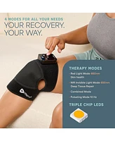 LifePro Infrared Red Light Therapy Knee Brace – Portable Knee Massager for Pain Relief, Stiffness & Recovery – Ideal for Athletes & Acti