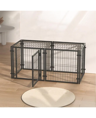 47" Dog Crate - Indoor/Outdoor Kennel