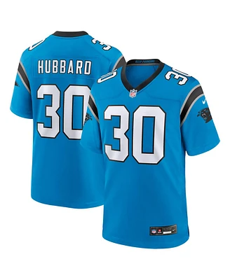 Nike Men's Chuba Hubbard Blue Carolina Panthers Alternate Game Jersey