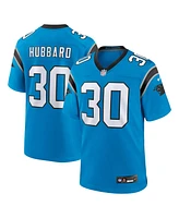 Nike Men's Chuba Hubbard Blue Carolina Panthers Alternate Game Jersey