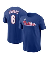 Nike Men's Ryan Howard Royal Philadelphia Phillies Fuse Name Number T-Shirt