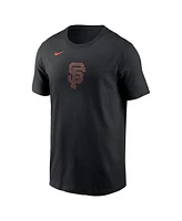 Nike Men's Black San Francisco Giants Lights Out Color Pop T-Shirt