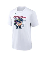 Nike Men's White Mlb All-Star 2025 Game Heavyweight T-Shirt