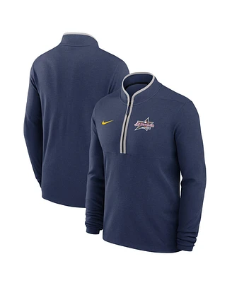 Nike Men's Navy 2025 Mlb All-Star Game Victory Performance Half-Zip Pullover Hoodie