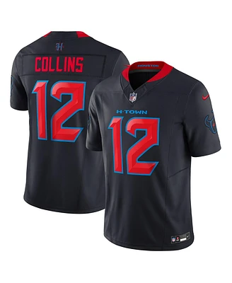 Nike Men's Nico Collins Navy Houston Texans Alternate 2 Vapor F.u.s.e. Limited Jersey