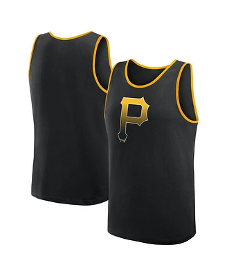 Logo Athletic Men's Black Pittsburgh Pirates Unmatched Success Tank Top