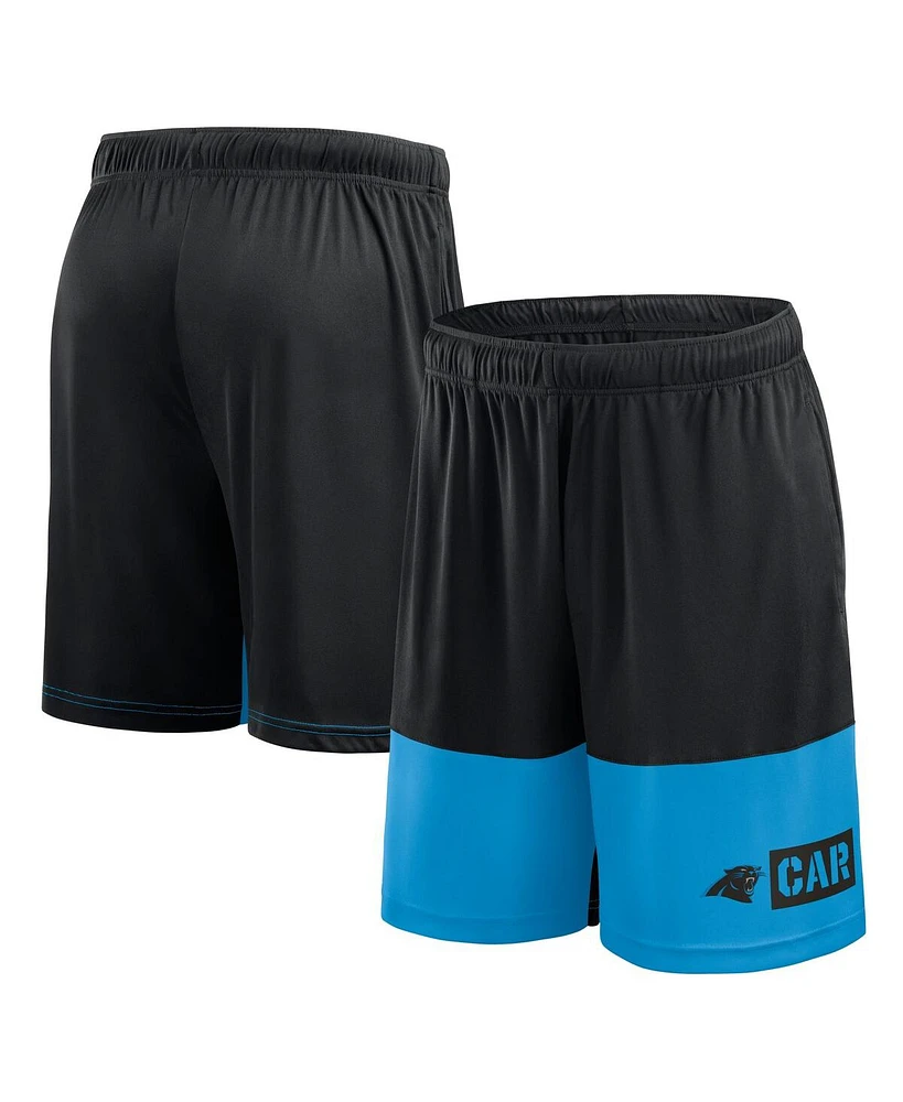 Logo Athletic Men's Black Carolina Panthers Best of the Shorts