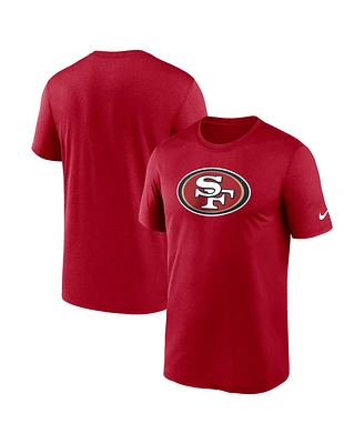 Nike Men's Scarlet San Francisco 49ers Primetime Legend Logo Performance T-Shirt