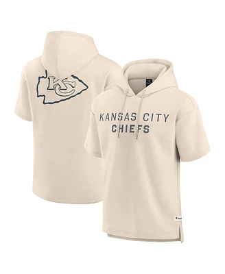 Fanatics Men's Kansas City Chiefs Elements Future Ground Lettering Short Sleeve Pullover Hoodie