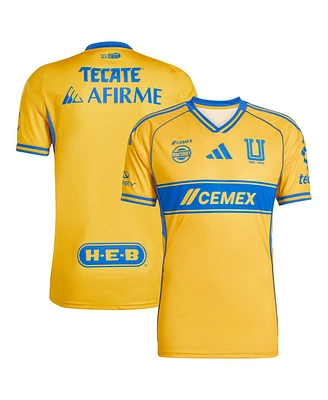 Adidas Men's Gold Tigres Uanl 2025/26 Home Replica Jersey