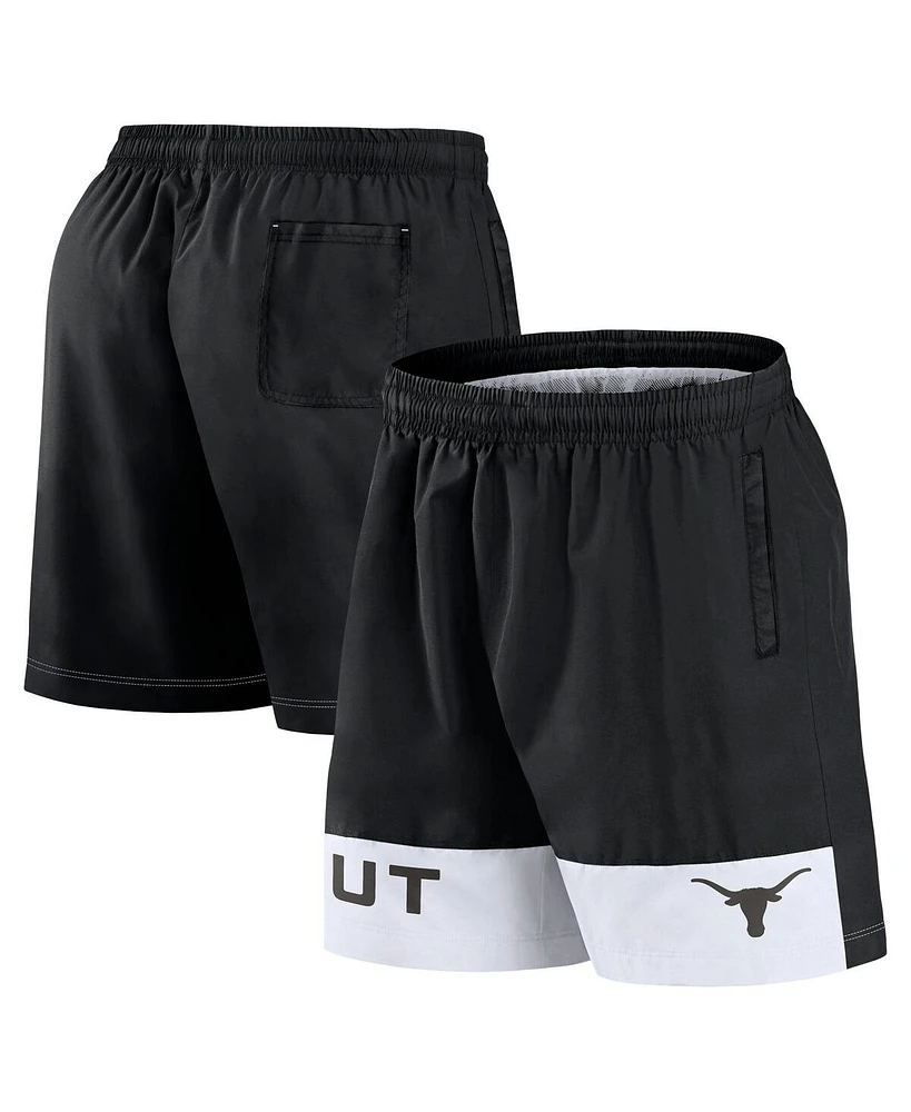 Fanatics Men's Black Texas Longhorns Elements Intensity Woven Shorts