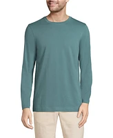 Lands' End Big & Tall Long Sleeve Cotton Supima Tee