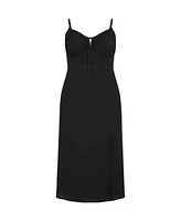City Chic Plus Sweet Pea Maxi Dress
