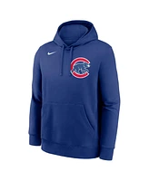 Nike Men's Pete Crow-Armstrong Royal Chicago Cubs Player Name Number Club Fleece Pullover Hoodie
