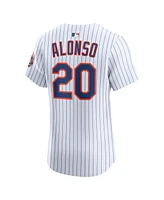 Nike Men's Pete Alonso White New York Mets Home Elite Player Jersey