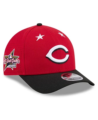 New Era Men's Red/Black Cincinnati Reds 2025 Mlb All-Star Game 9FORTY M-Crown Adjustable Hat