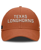 Nike Men's Burnt Orange Texas Longhorns Rise Practice Adjustable Hat