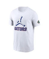 Jordan Men's White Florida Gators Primetime 2-Hit Swoosh T-Shirt