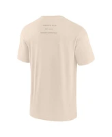 Fanatics Men's Cream Minnesota Wild Elements Weathered Tonal Future Ground T-Shirt