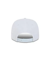 New Era Men's White Florida Panthers Team Lockup 9SEVENTY Adjustable Hat